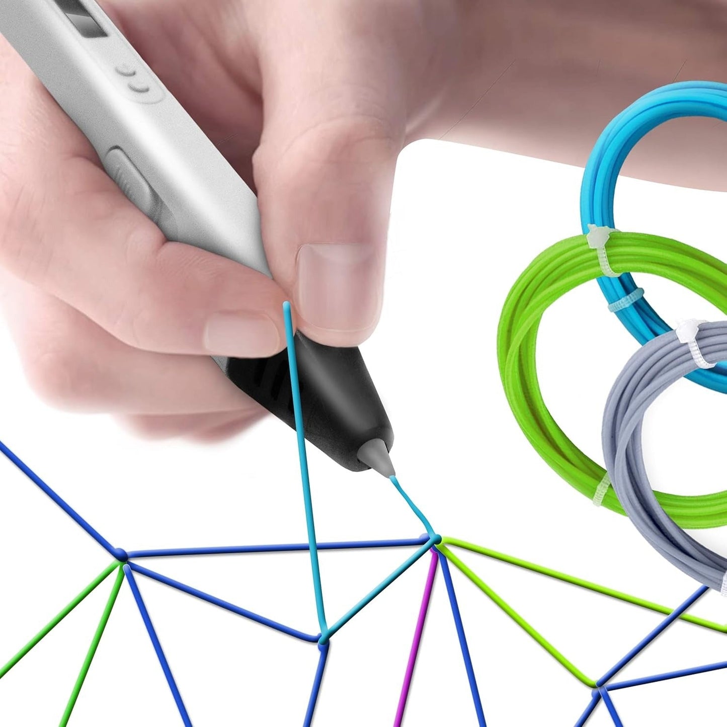 3D Printpen Draadloze 3D Pen voor Creatief Ontwerpen