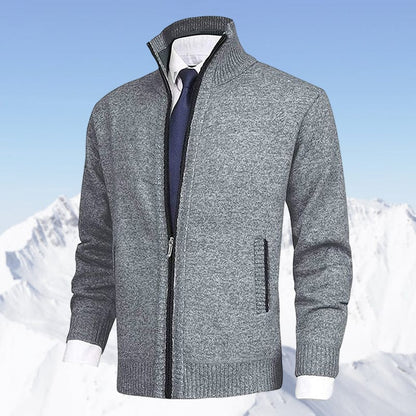 Herenjacke Stijlvol – Luxe Herenjas van Katoen met Slim Fit Design