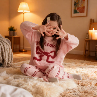 Kerst Pyjama Set Meisjes Top en Broek Loungewear