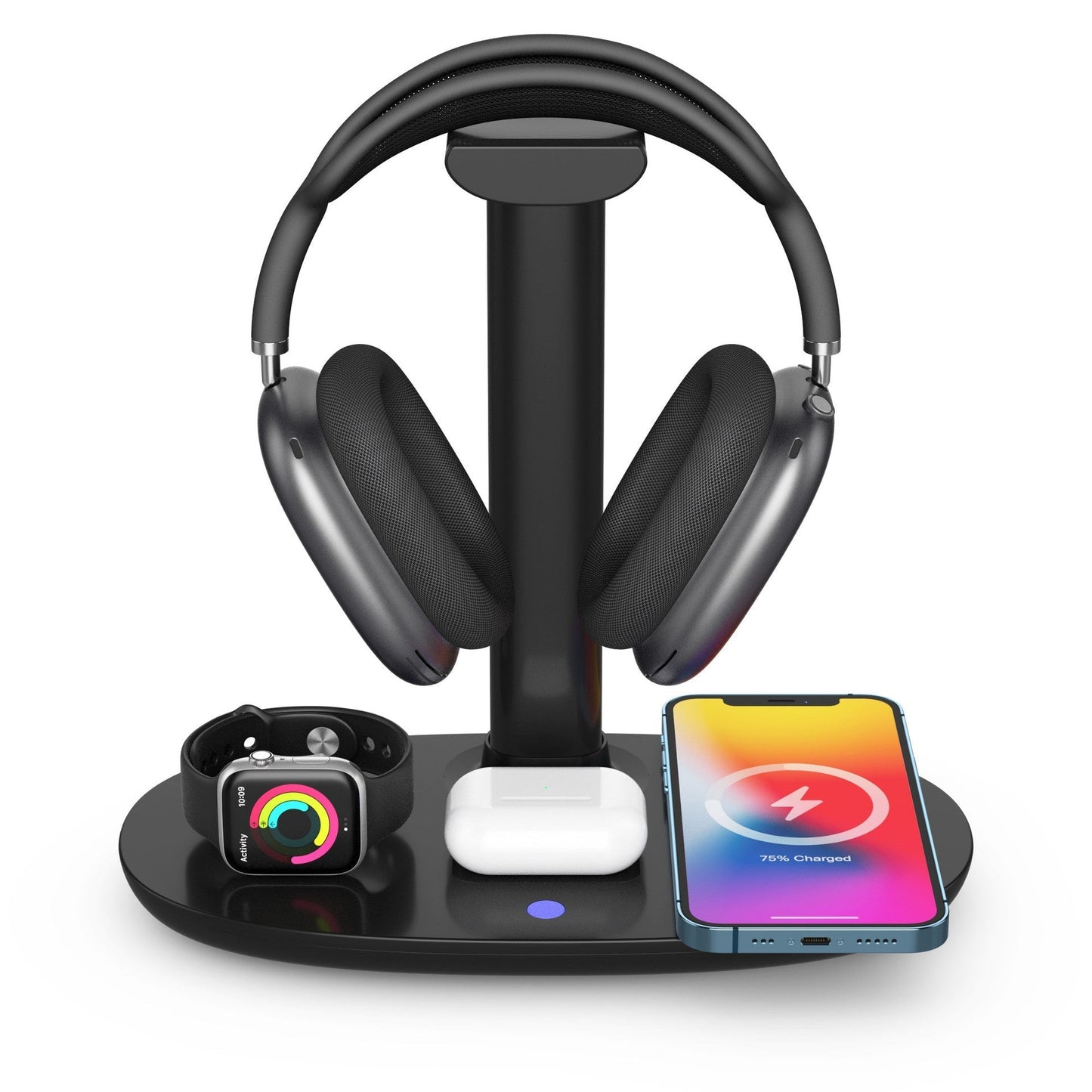 4-in-1 Draadloos Oplaadstation voor Smartphone en Accessoires