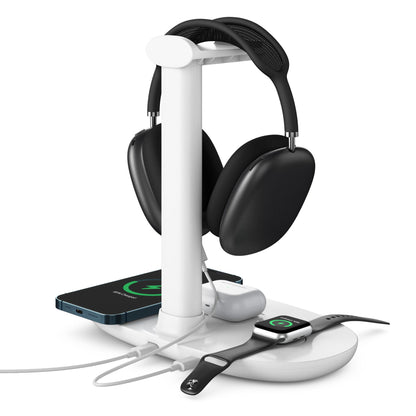 4-in-1 Draadloos Oplaadstation voor Smartphone en Accessoires