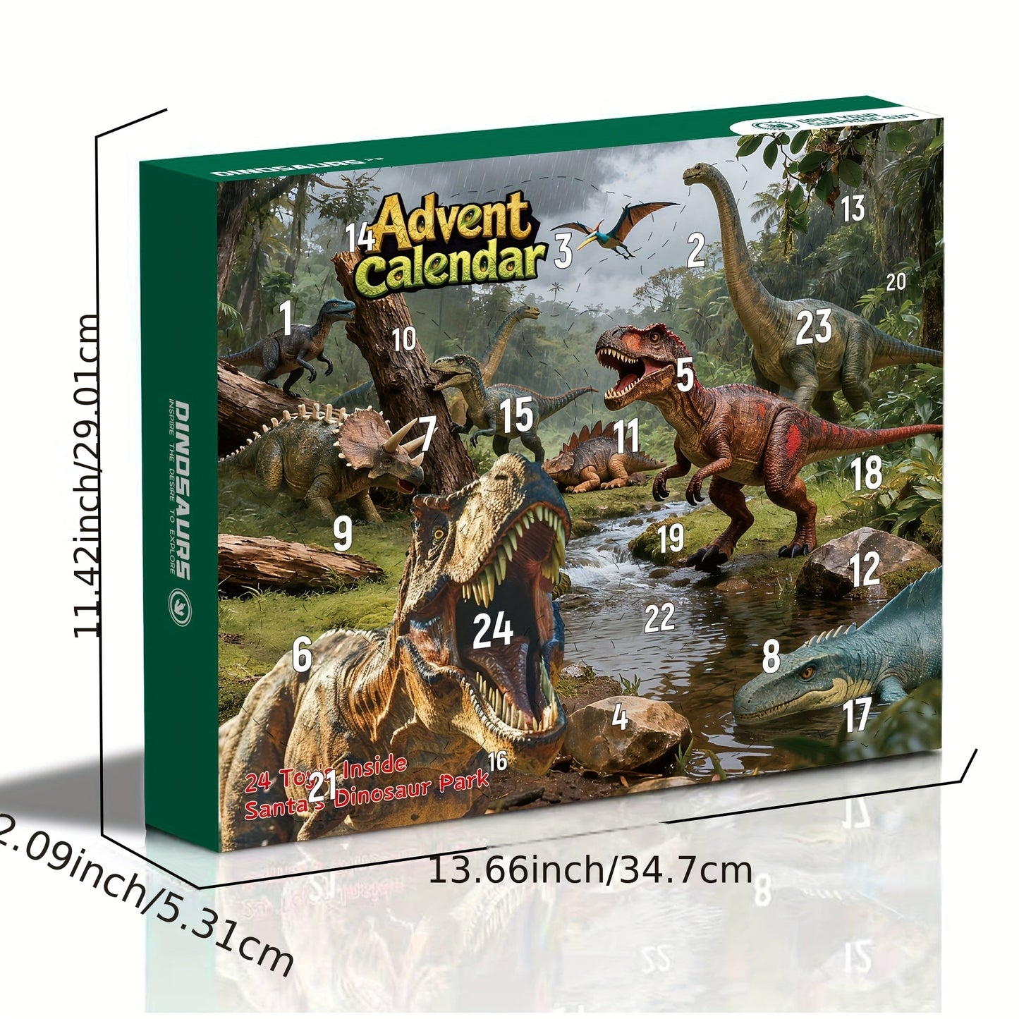 Dino Advent Kalender Figuren 24-Dagen