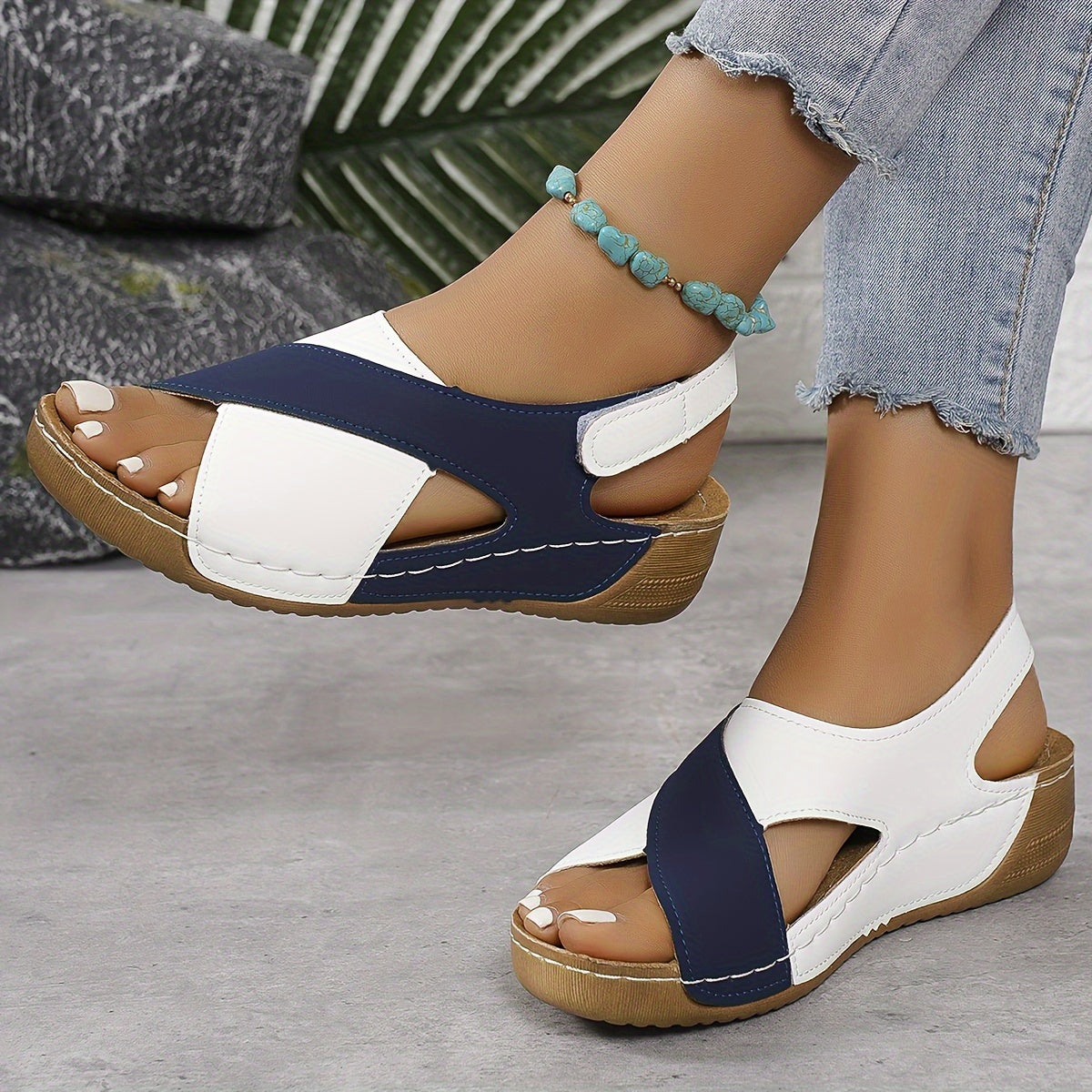 Orthopedische Sandalen Dames – Comfortabele Zomer Sandalen met Ondersteuning en Ademend Design