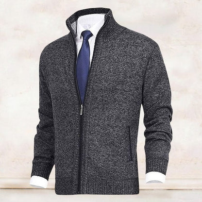 Herenjacke Stijlvol – Luxe Herenjas van Katoen met Slim Fit Design