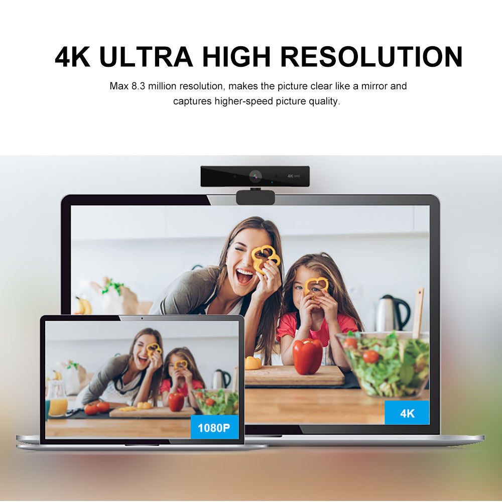 4K Ultra Hoge Resolutie Webcam