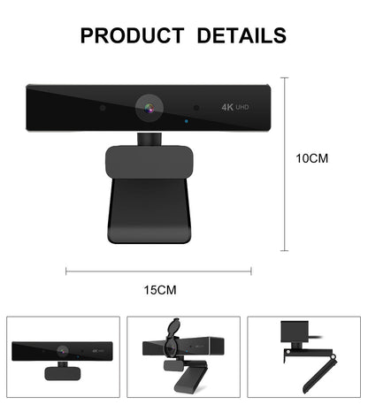 4K Ultra Hoge Resolutie Webcam