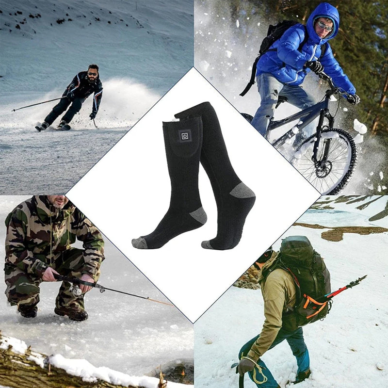 Oplaadbare Verwarmde Sokken Warm en Comfortabel