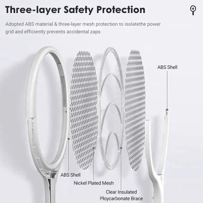 5 in 1 Bug Zapper Racket Oplaadbaar Insectenbestrijdingsapparaat