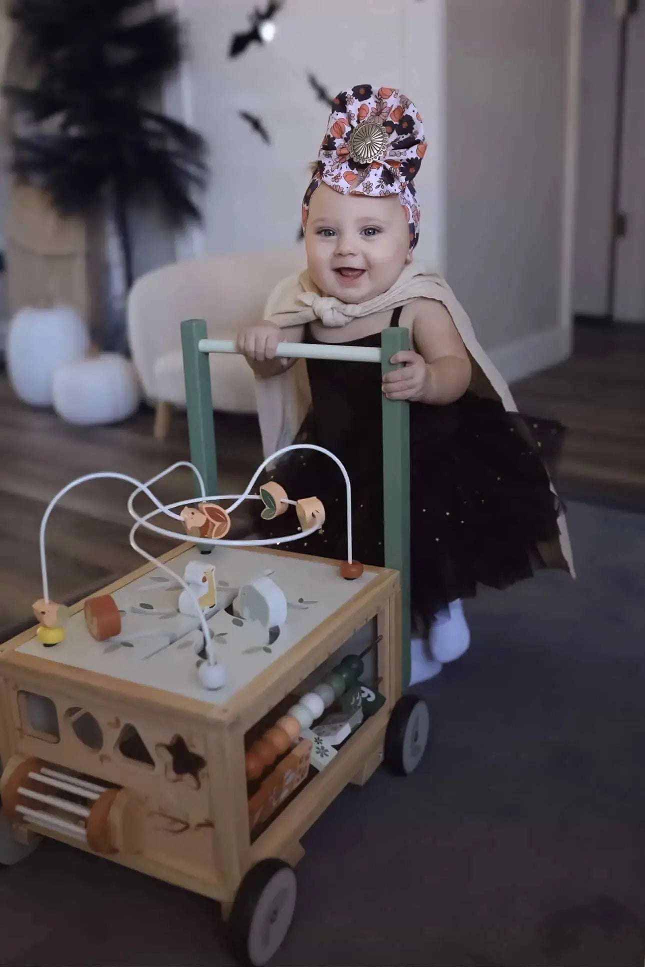 Houten Baby Duwwagen Verstelbaar