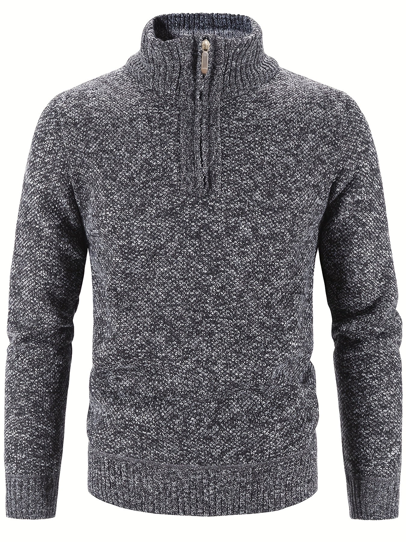 Coltrui heren – Warme gebreide trui met ronde hals en casual stijl