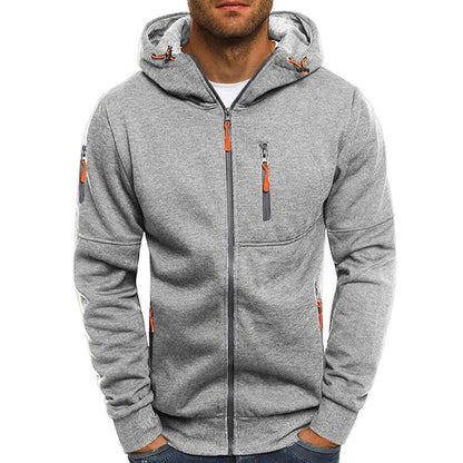 Heren hoodie met meerdere zakken – Comfortabele en stijlvolle sweatshirt met praktische opbergmogelijkheden