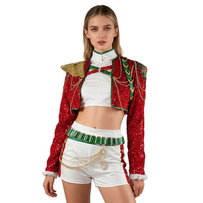 Kerst Kostuum Danspak Party Jurk Outfit