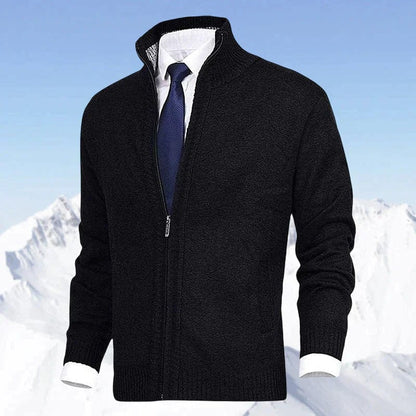 Herenjacke Stijlvol – Luxe Herenjas van Katoen met Slim Fit Design