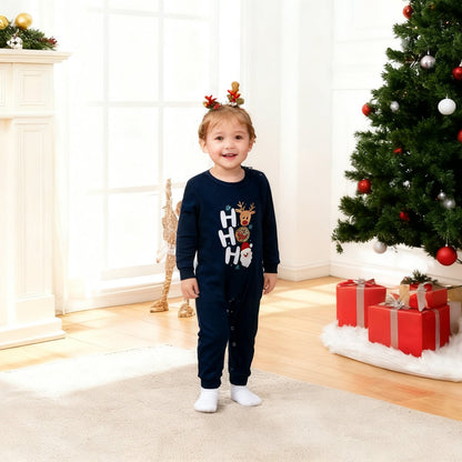 Gezins Pyjama Set Kerst Slaapkleding