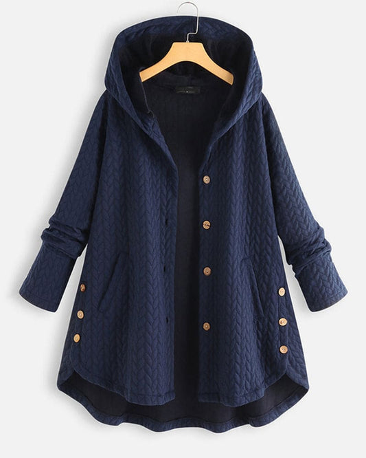 Geknoopte Jas Dames – Trendy Geknoopte Lange Jas voor Herfst en Winter
