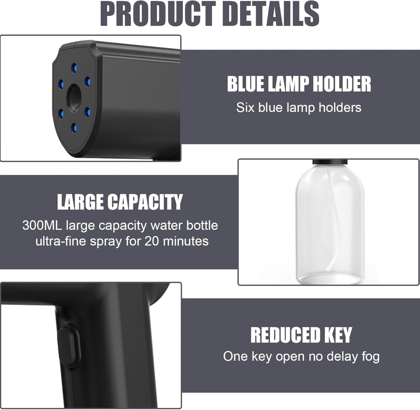 Handheld Desinfectie Fogger Atomizer Sprayer Keuken Badkamer