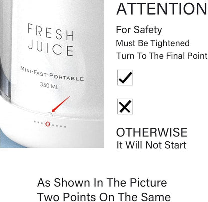 Draagbare USB Blender Persoonlijke Mixer Smoothies Shakes