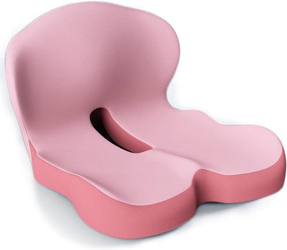 Ergonomisch Geheugenfoam Rug- en Zitkussen met Lendensteun