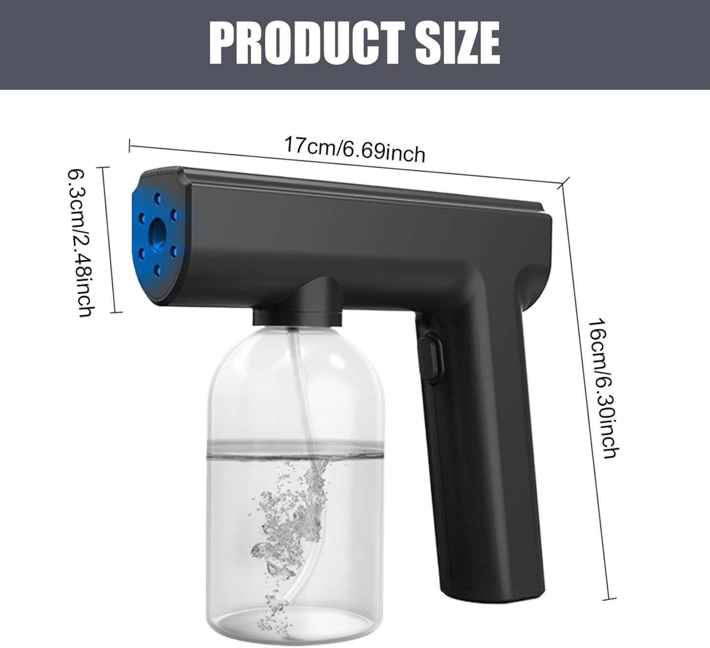 Handheld Desinfectie Fogger Atomizer Sprayer Keuken Badkamer