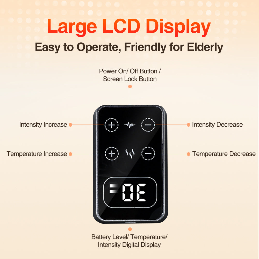 Draadloze Elektrische Knie Massager