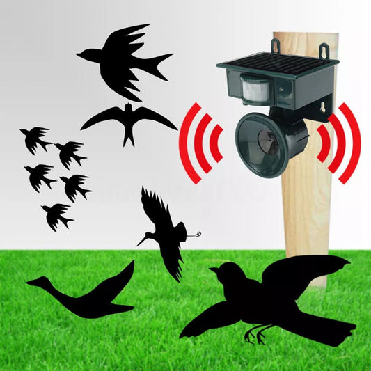 Bewegingssensor Vogelafschrikker Verjager