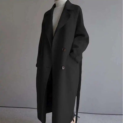 Reversmantel Dames – Elegante damesmantel van wol voor herfst en winter