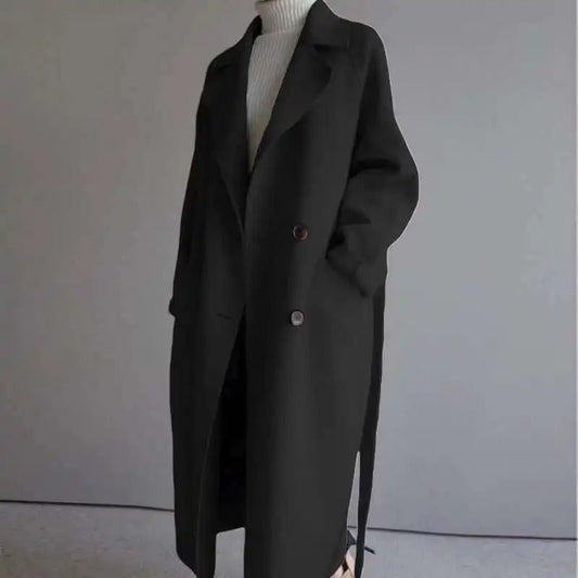 Reversmantel Dames – Elegante damesmantel van wol voor herfst en winter