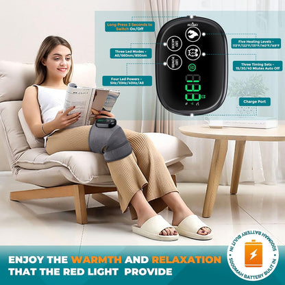 Knieondersteuning Infrarood Roodlichttherapie 660nm 850nm