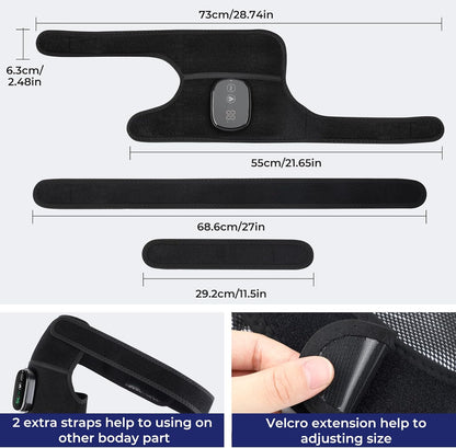 3-in-1 Thermische Ondersteuningspad Schouder Elleboog Knie