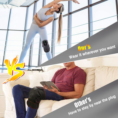 Verwarmde Knie Massager 3-in-1 Therapieapparaat