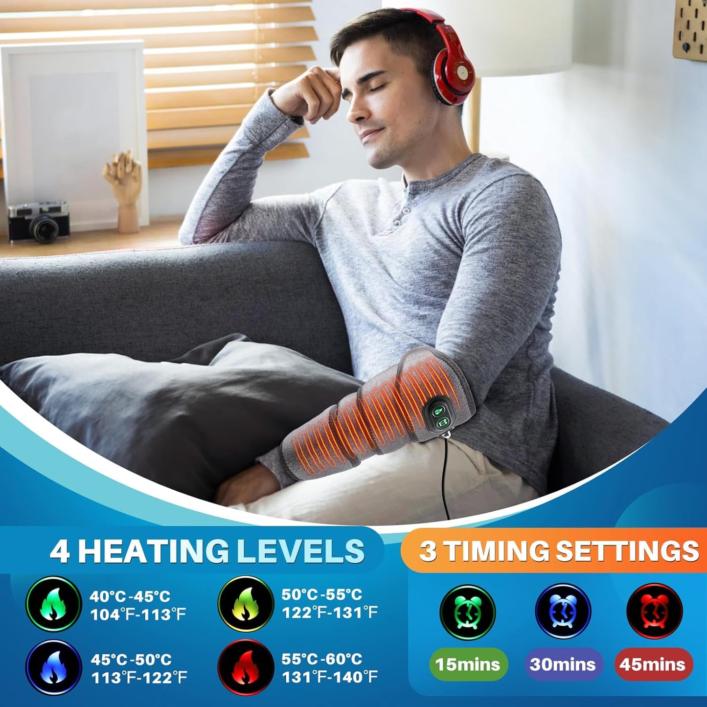 Verwarmingskussen Elleboog Wikkel