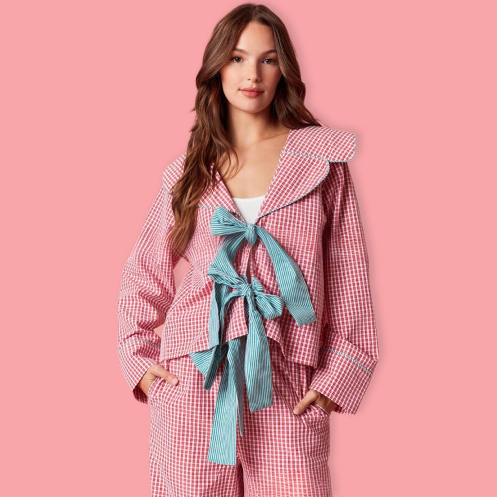Kerst Pyjama Set Volwassen Loungewear Kostuum