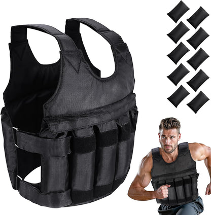 Gewichtsvest 5Kg 10Kg 20Kg voor Training