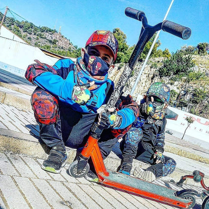 Knie- en Elleboogbeschermers met Fietshandschoenen voor Kinderen