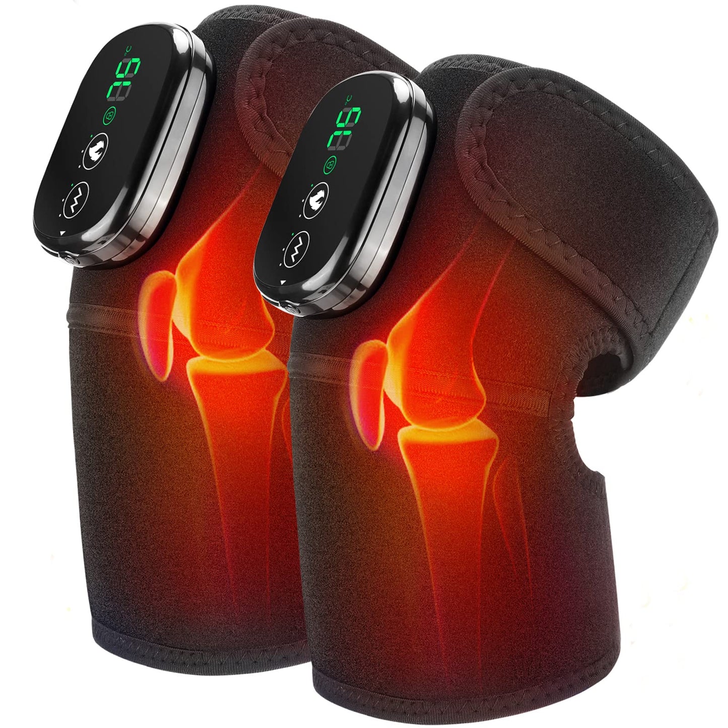 Verwarmde Knie Massager 3-in-1 Therapieapparaat
