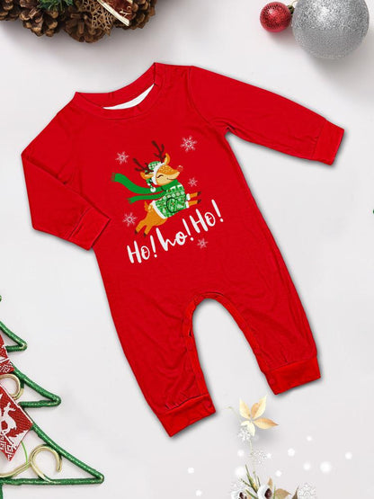 Familie Kerst Pyjama's Tops Broeken Jammies Kinderen Volwassenen