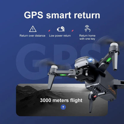 8K HD Drone met Dubbele Camera en GPS
