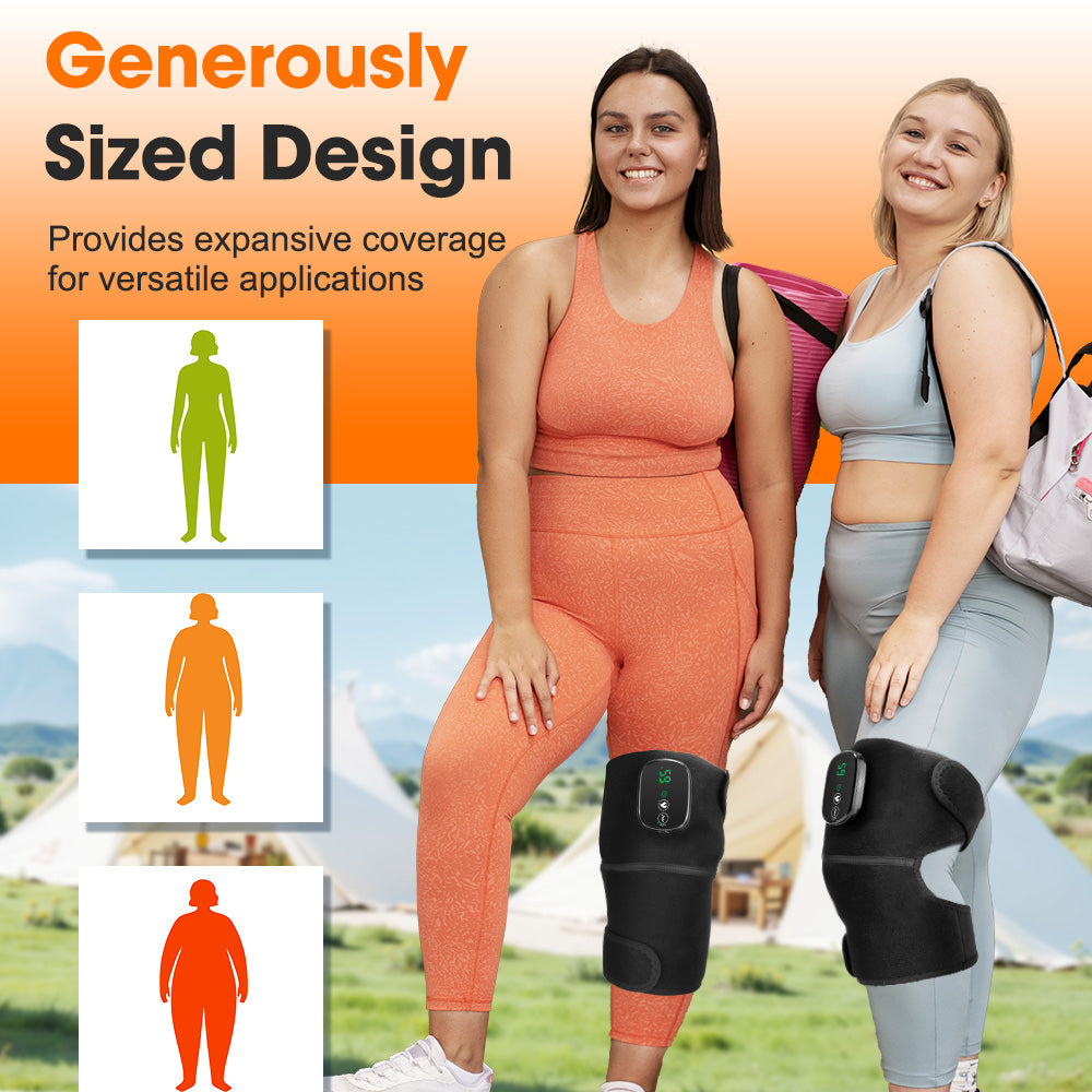 Verwarmd Vibratie Kniekussen