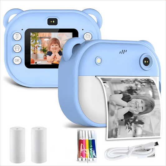 Instantcamera met Printer Draagbare Inktloze Fotoprinter Compact