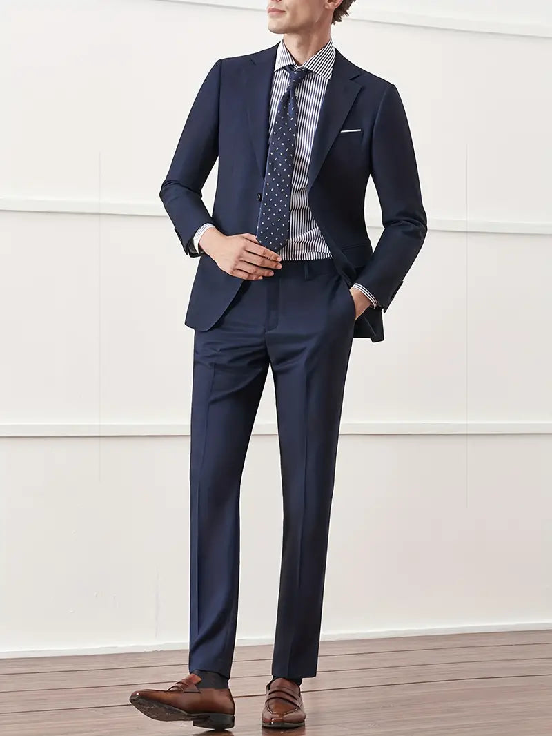 Formele set heren – Blazer en broek voor zakelijke en feestelijke gelegenheden