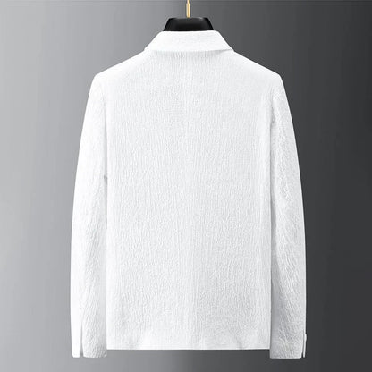 Blazer en broeken heren – Stijlvolle set met tunnelkoord voor casual en formele gelegenheden