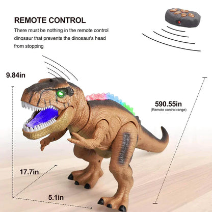 Afstandsbediening Dinosaurusspeelgoed met LED Licht