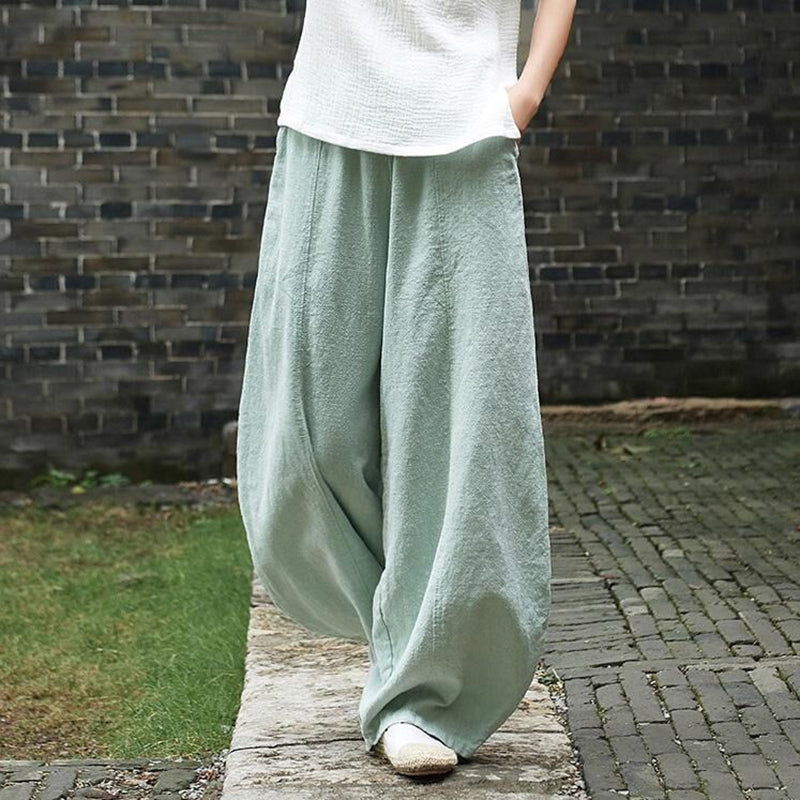 Wijde luchtige broek dames – Comfortabele en trendy broek voor zomer
