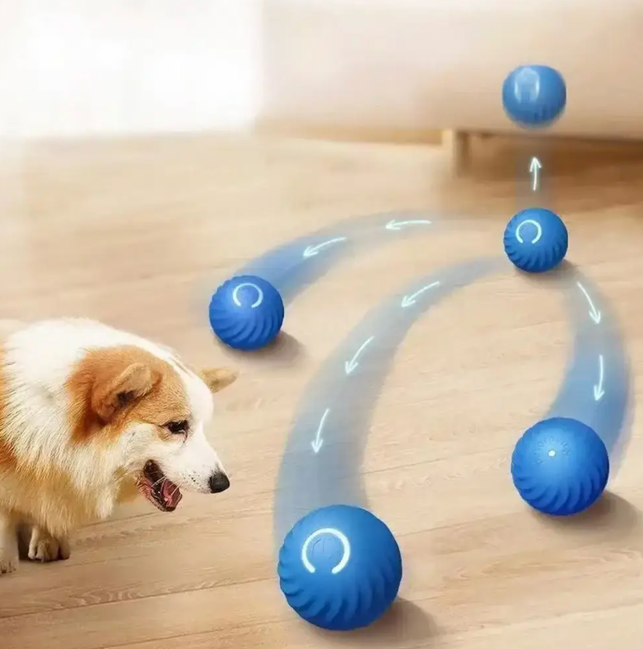 Actieve Rollende Bal Anti-Angst Automatische Bal