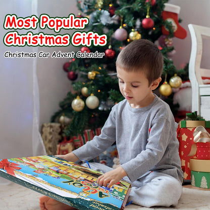 Adventskalender Kinderen 2025 Auto Model Legering Bouwvoertuig Set