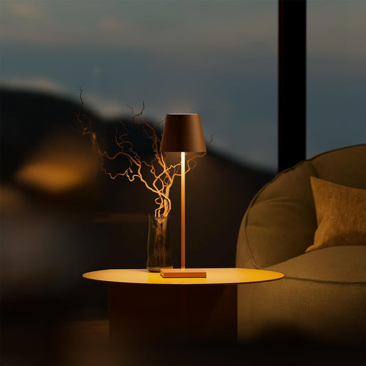 Aluminium LED Tafellamp Circular