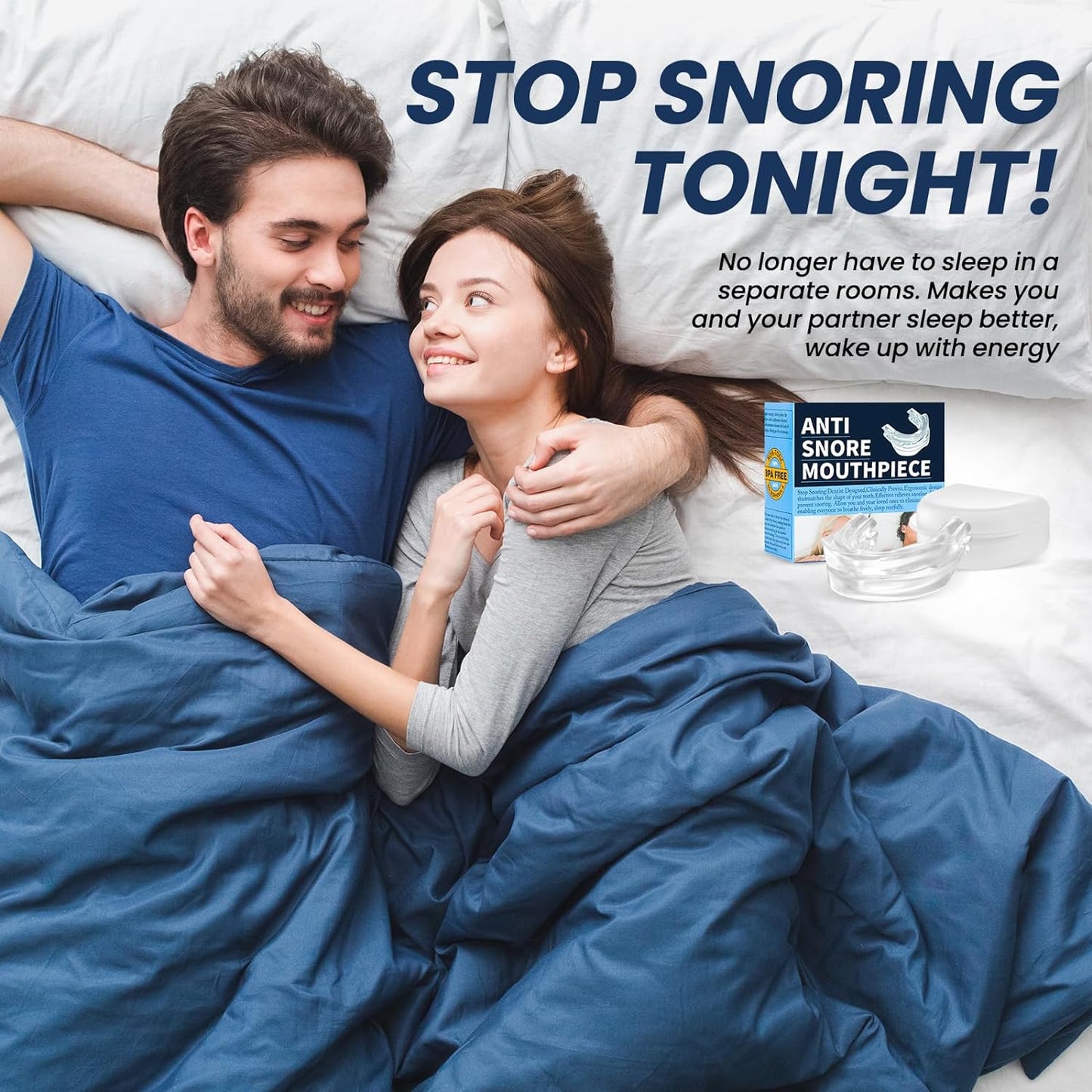 Anti-Snoringsmondstuk Slaapapneu Bescherming