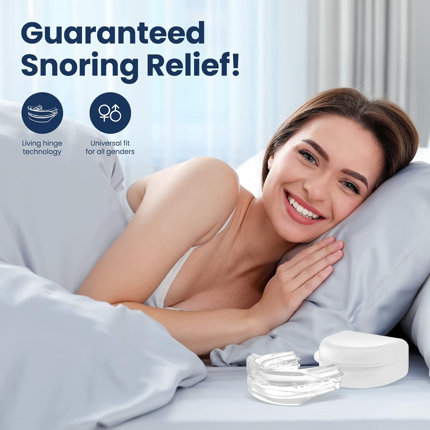 Anti-Snoringsmondstuk Slaapapneu Bescherming