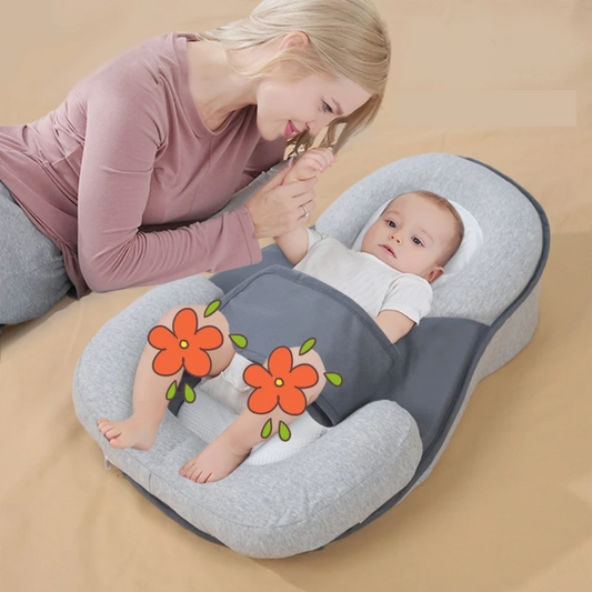 Baby Nest Bed Hoofdkussen Anti-Spugen Hellend Infantkussen