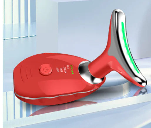Anti-rimpel massageapparaat gezicht hals